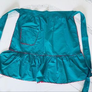 Handmade Christmas Hostess Apron with Pocket